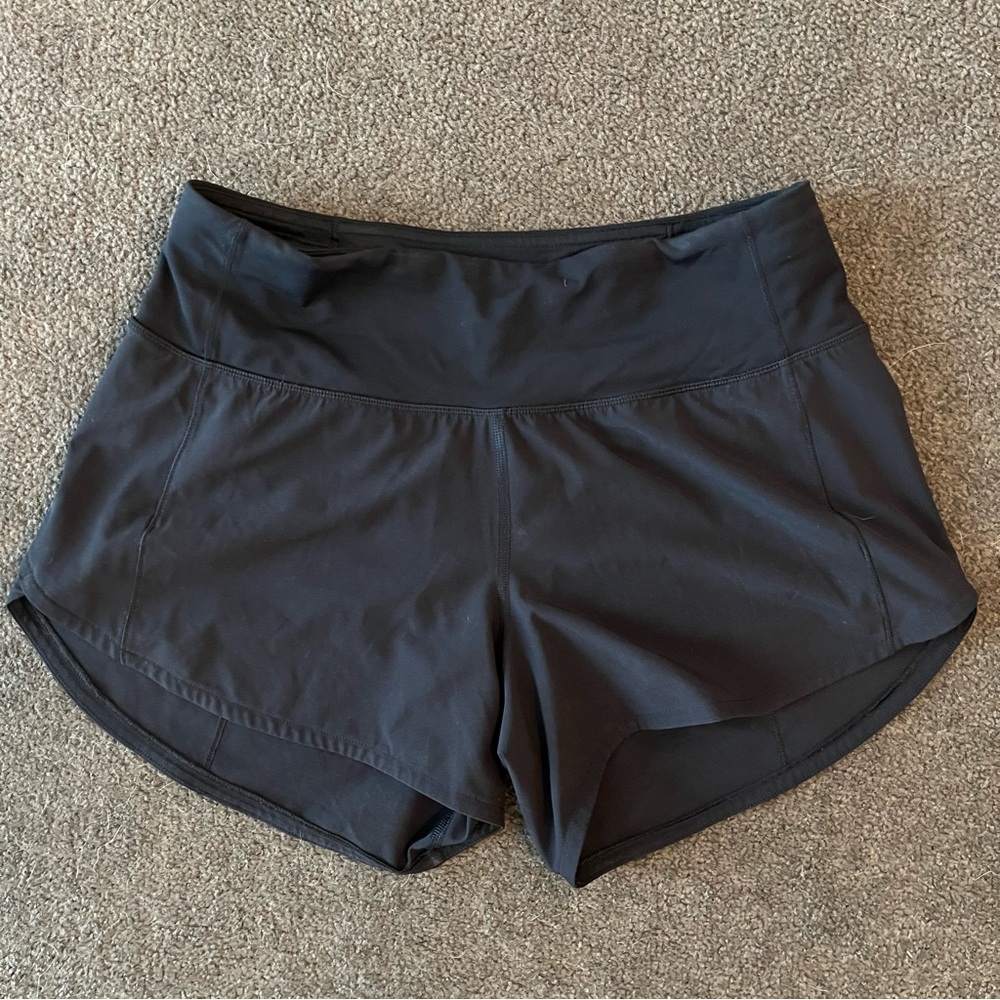 Lululemon Speed Up Mid-Rise Lined Short 4"